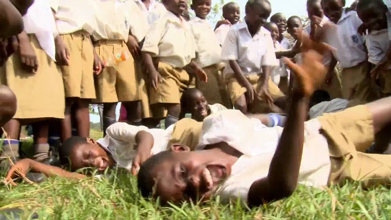 A still from the 2009 documentary Laughology , 