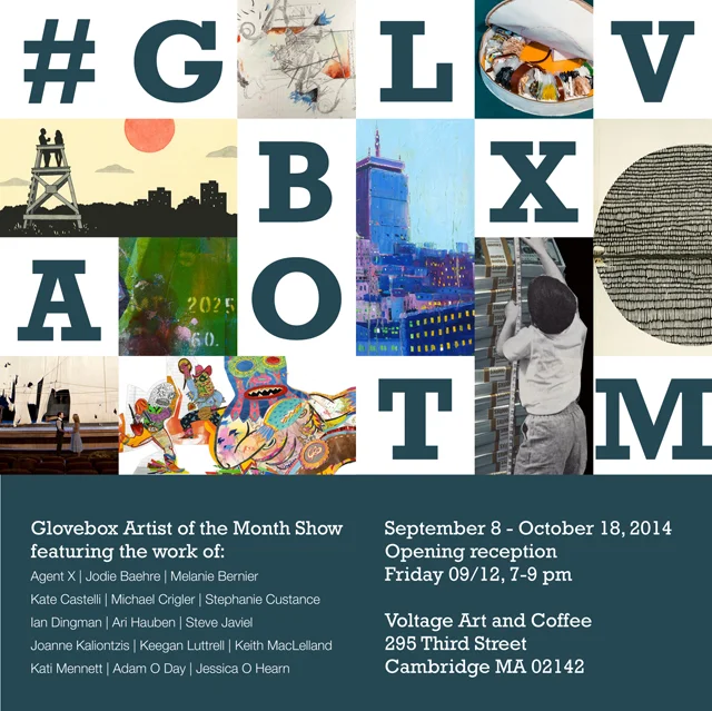 My work will be a part of a show in Boston put on by the lovely folks at Glovebox. They did a feature on my work and my studio last year and they put on some great events all around Boston, if you are up that way check it out! http://glvbx.com/glvbxaotm-show-at-voltage/