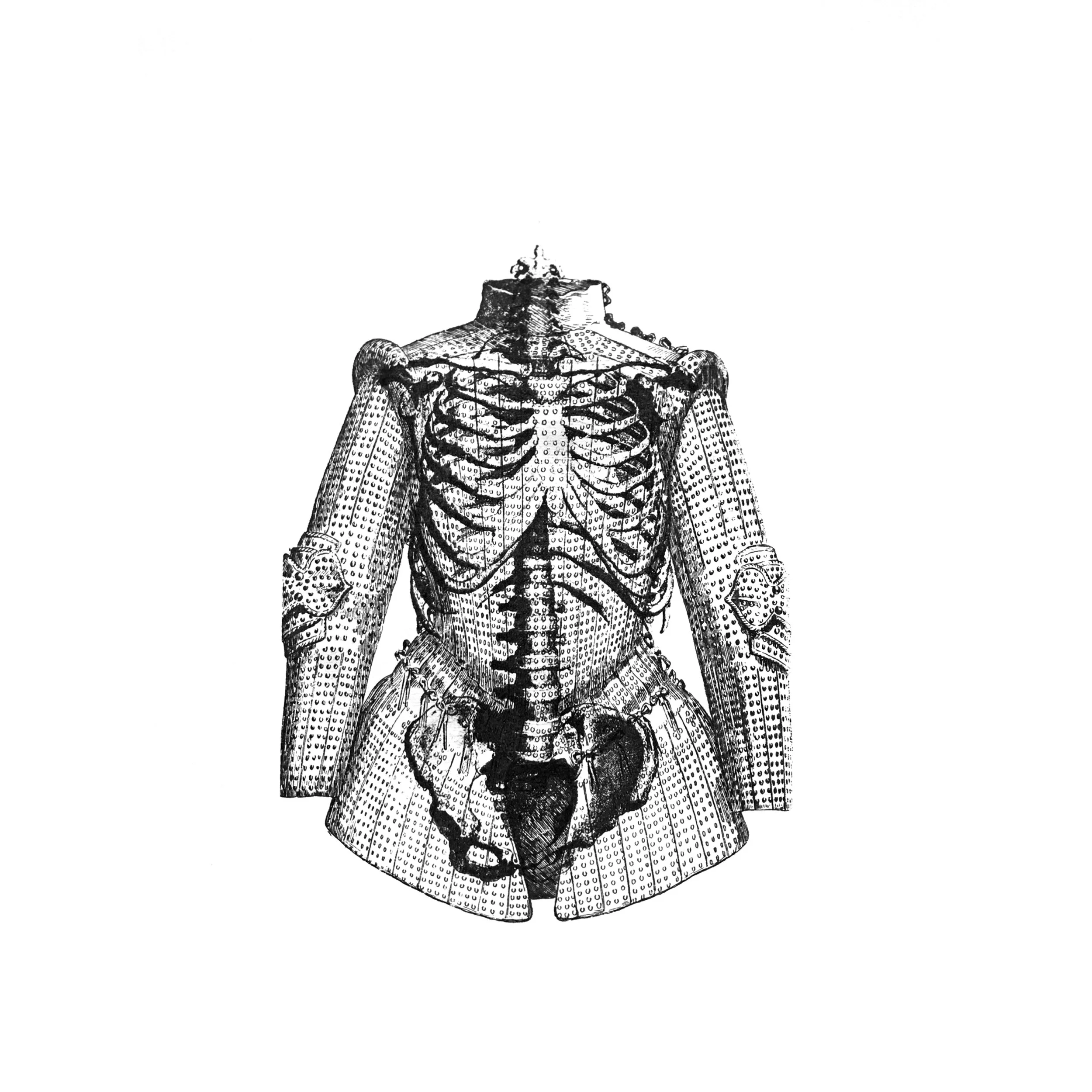 Inside Armor, III Photo transfer on paper, 2018.