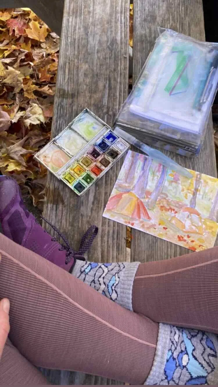 Postcard Painting @Arc'tyrex Boston