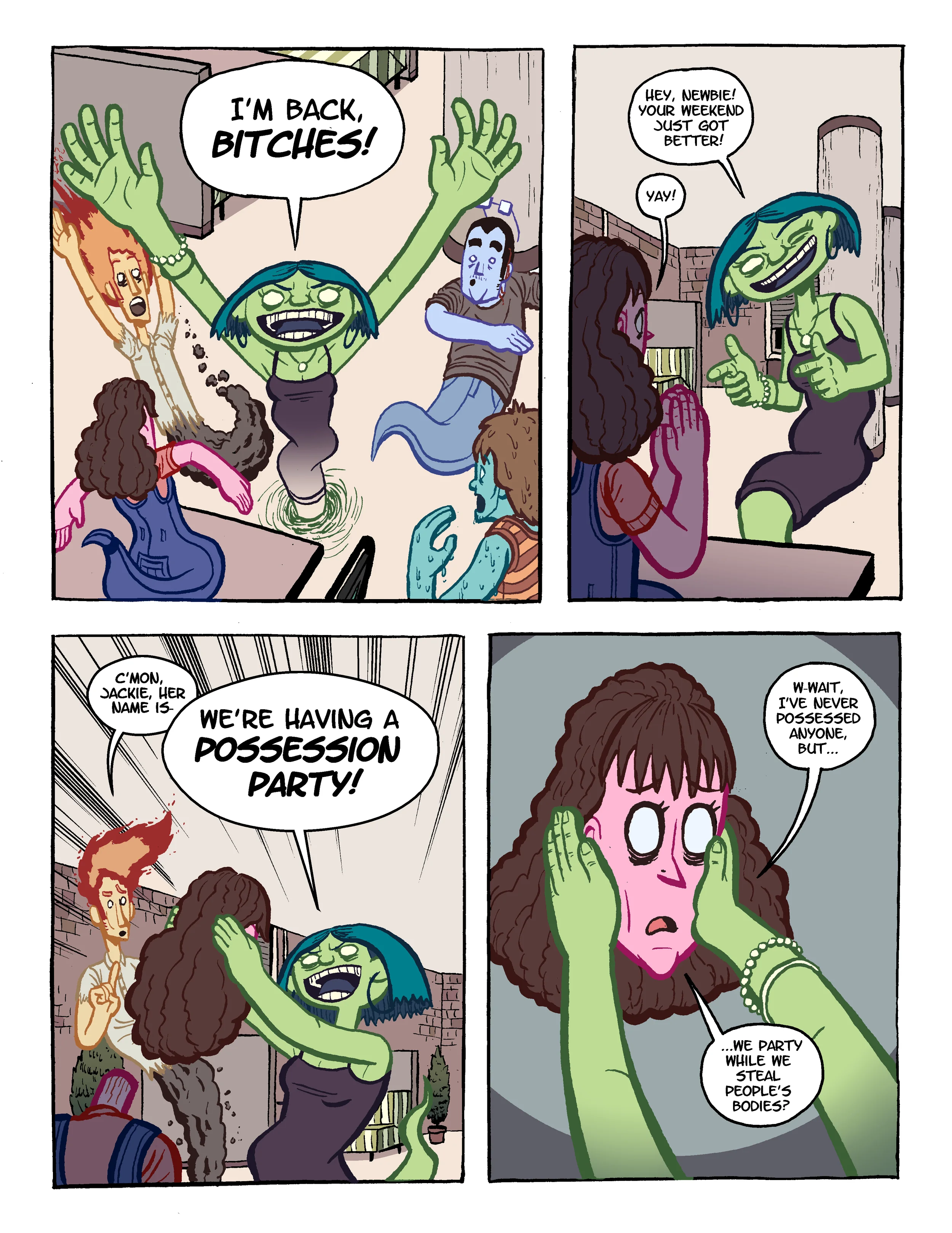 Ghost Party, pg. 3