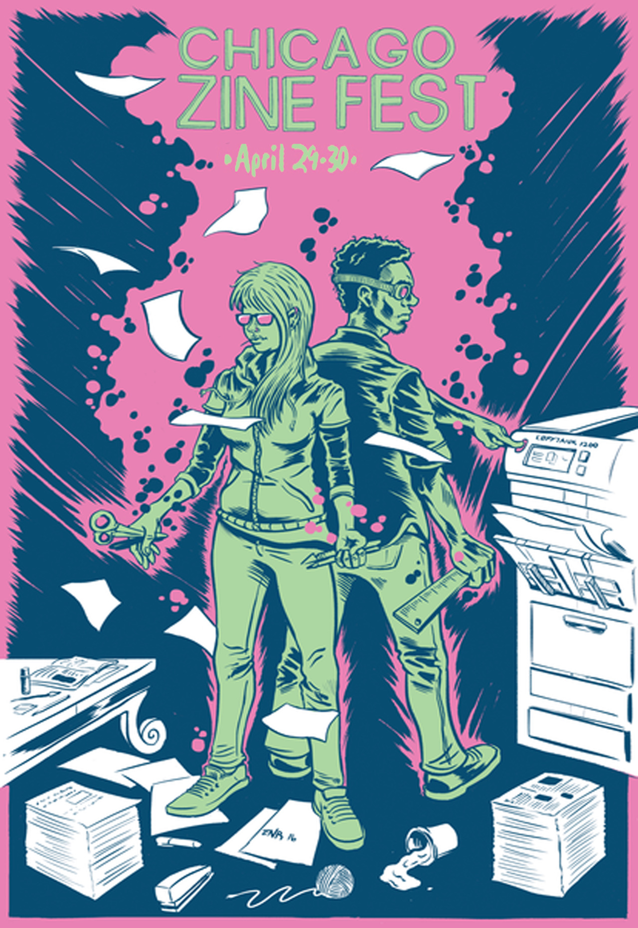 Artwork by EriK Rodriguez .