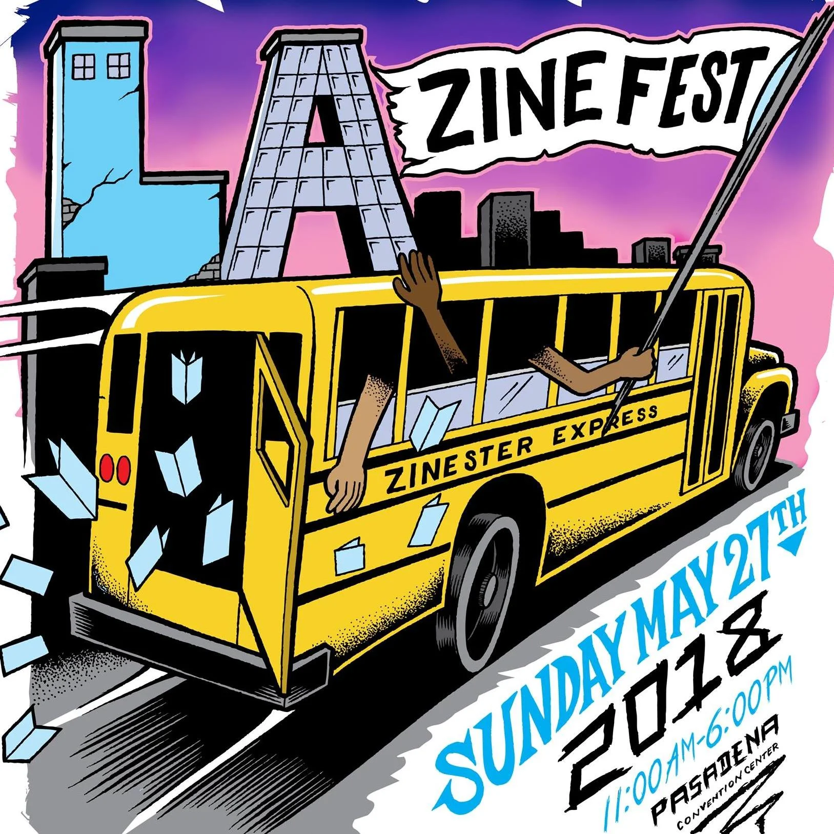 2018 Poster art by Richard Castor !