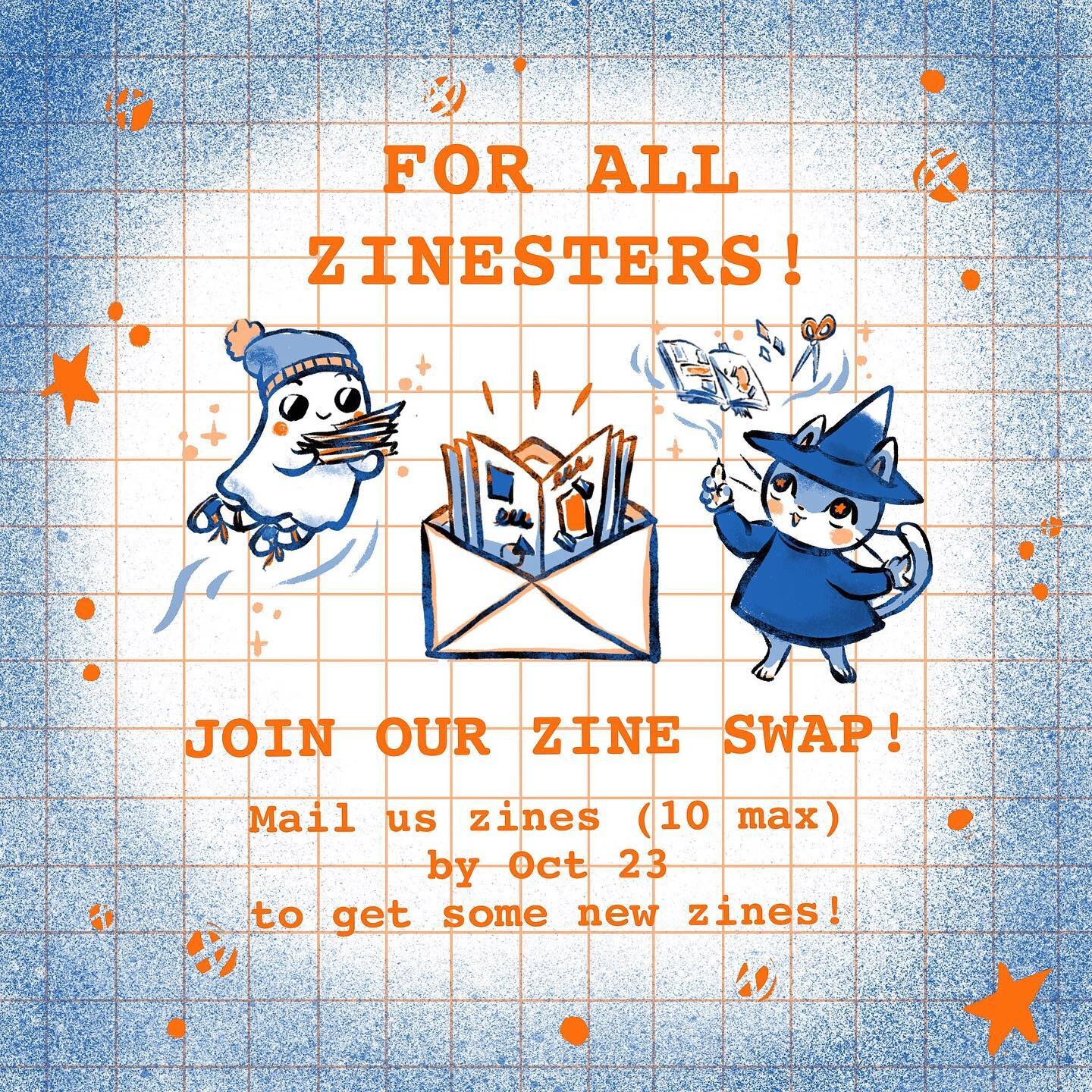 💌 Up for trades and want some physical zines 📒? Join @pikespeakzinefest&rsquo;s mailing zine swap!  Send PPZF up to 10 zines in the mail and to get an equal amount of new zines back!  Check out @pikespeakzinefest for the full details on how/where t
