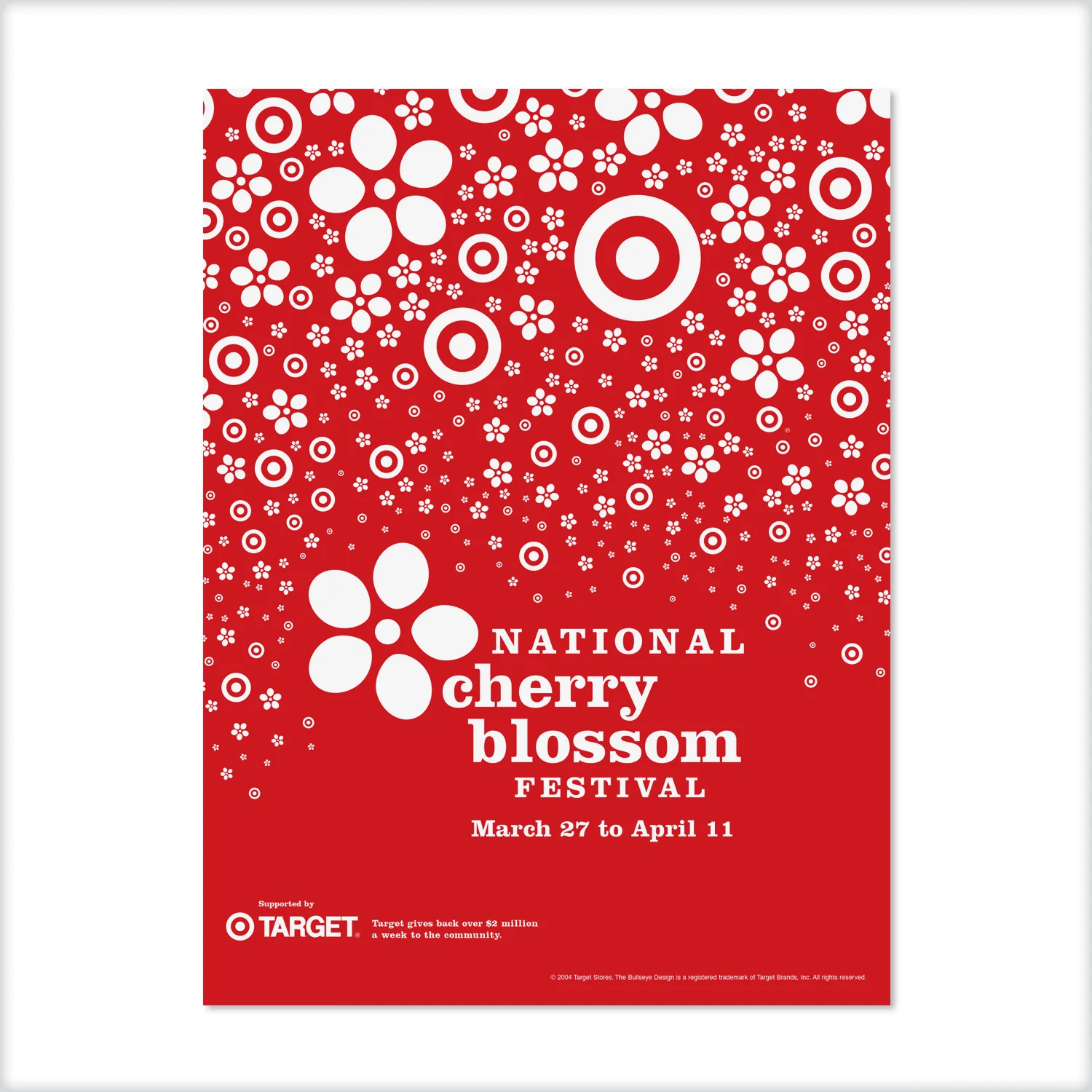 Target sponsors the National Cherry Blossom Festival