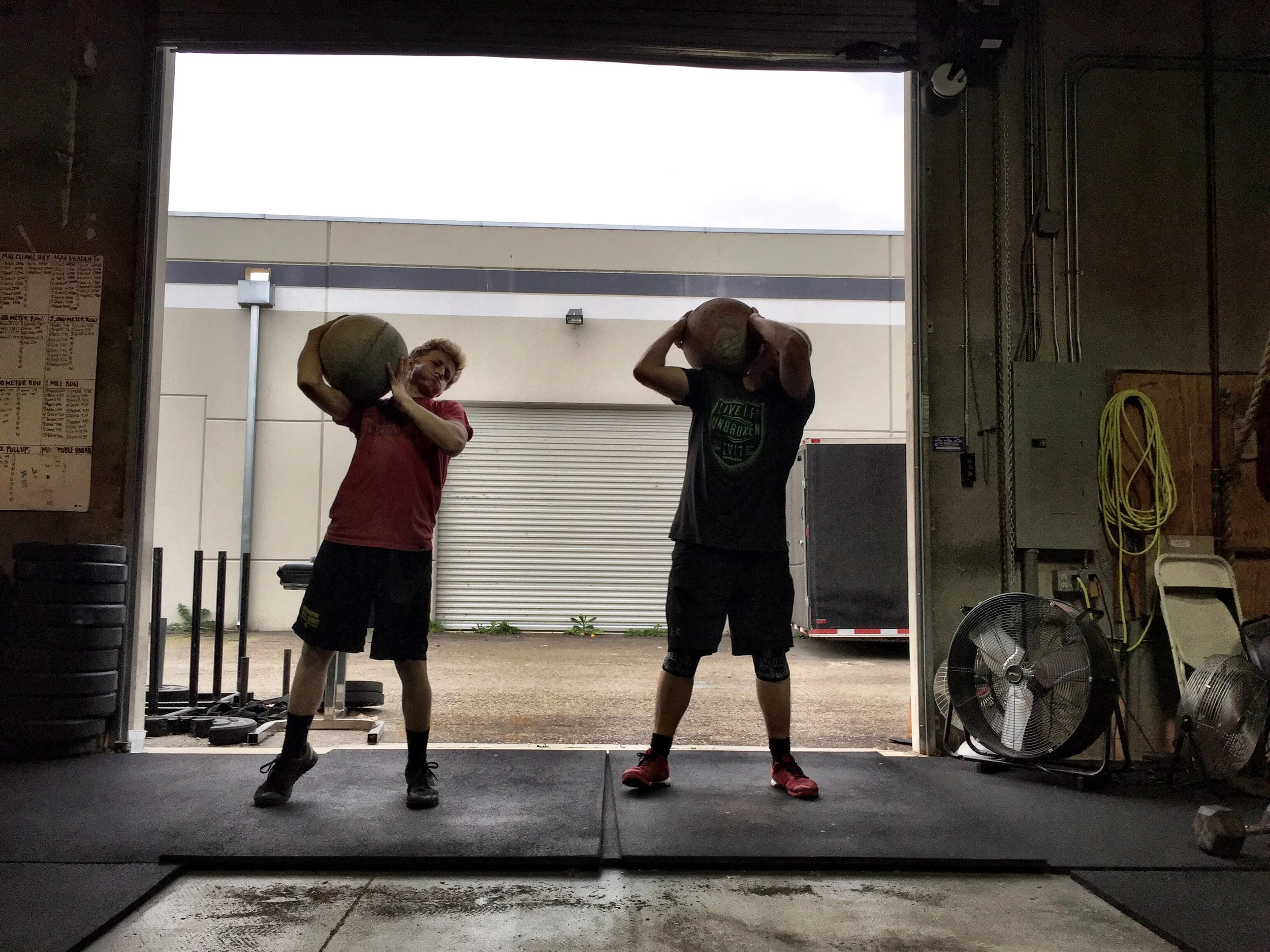 Father son death by atlas stone clean and burpee