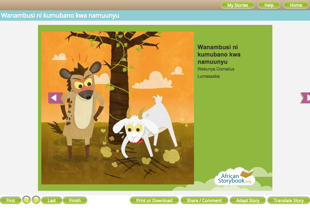Storybooks — Here you’ll find fascinating stories that give insight