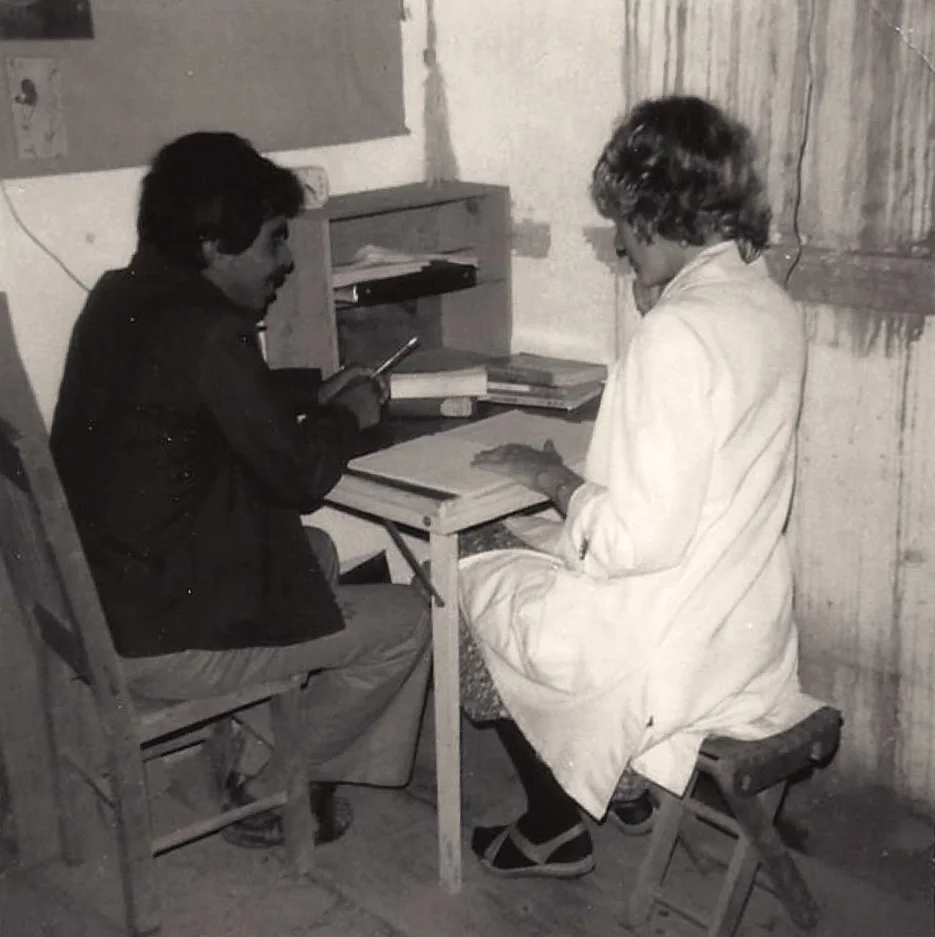 Working with a Chinantec language speaker in Comaltepec (Juventino Lopez, 1978)