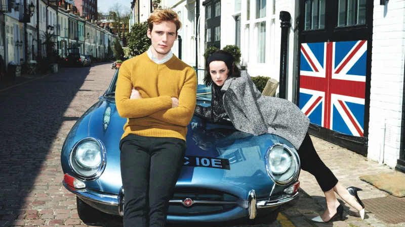 Not an actual Hunger Games image, but I like the idea of Finnick and Johanna hanging out on Carnaby Street.