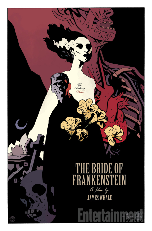 Mike Mignola's take on the Bride.