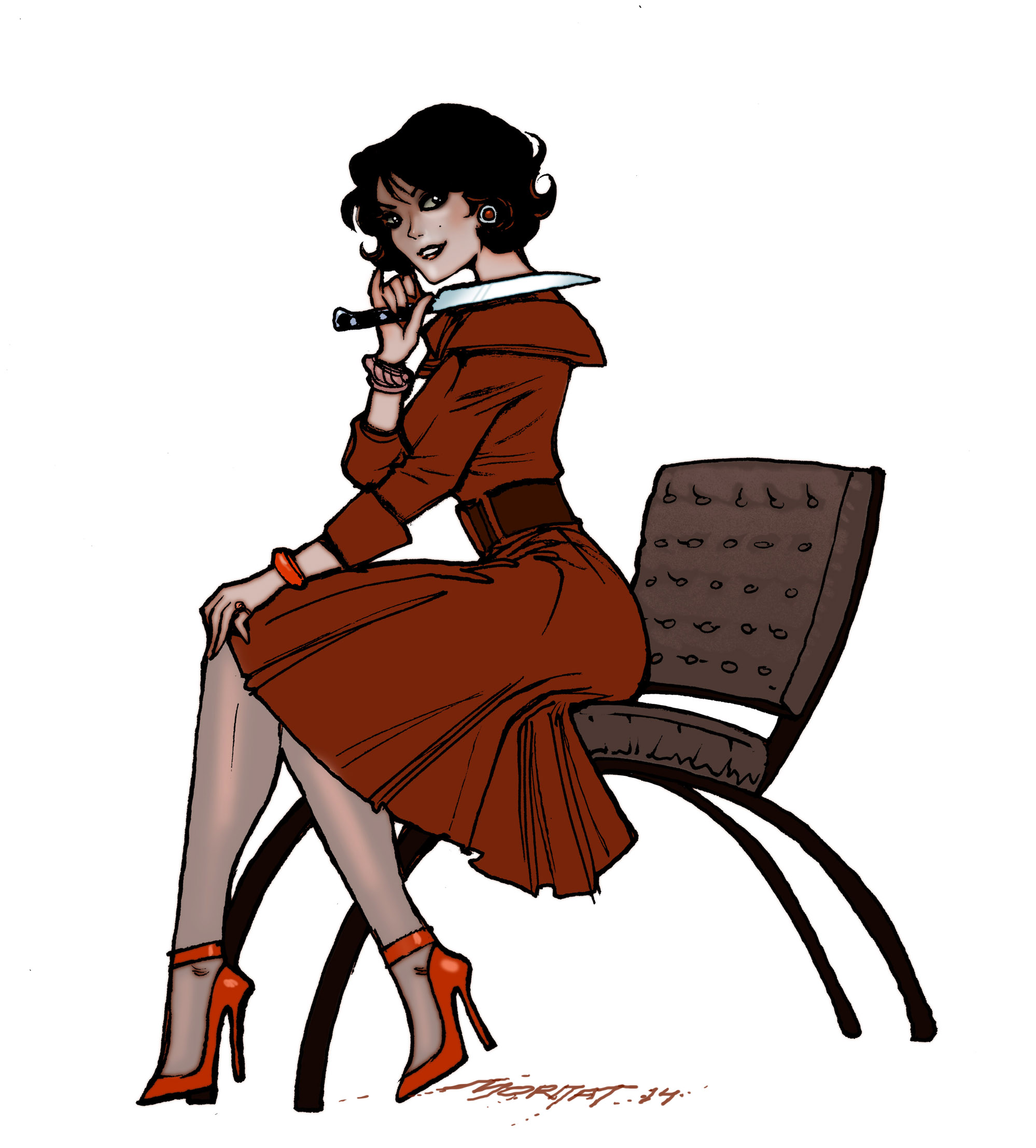 Josie from Lady Killer by Moritat.