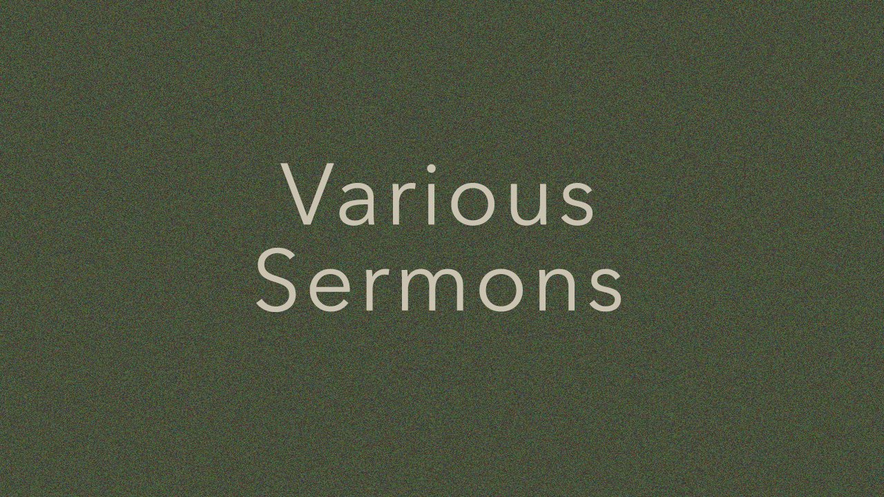 Various Sermons.jpg