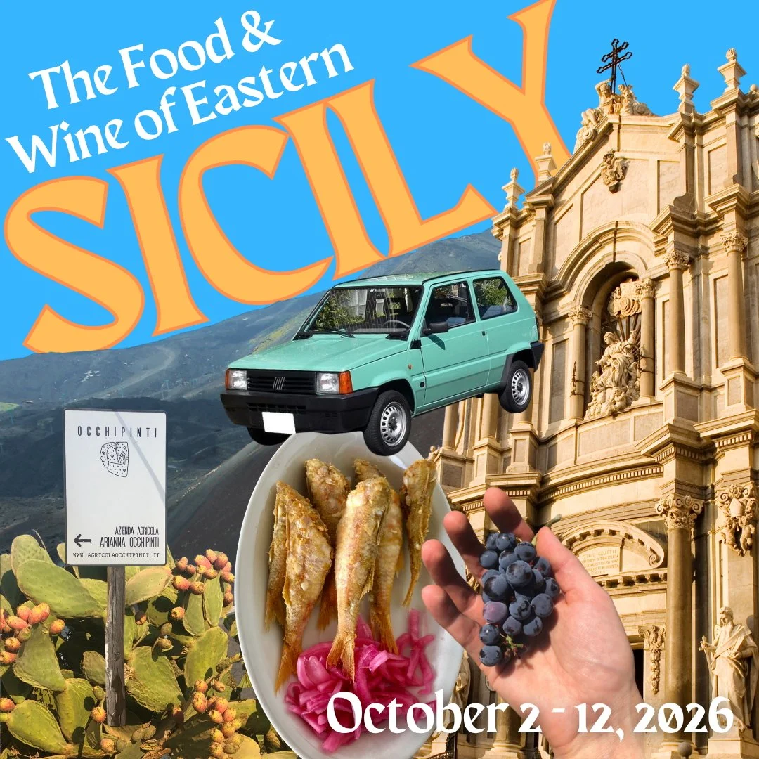 Food and Wine of Eastern Sicily Boutique Travel October 2 - 12, 2026