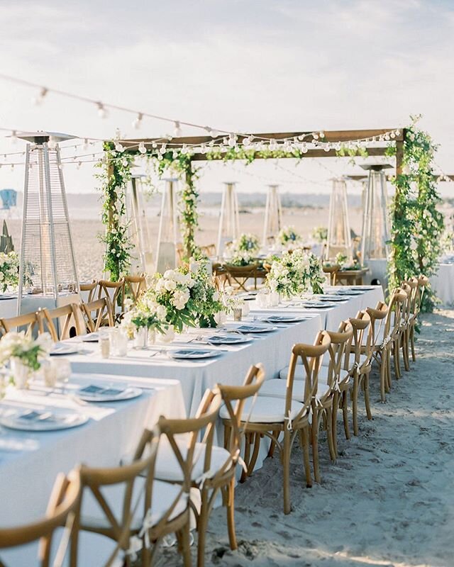 BEACH WEDDING | Why not celebrate your once in a life time wedding with your toes in the sand!
⠀
⠀
⠀
⠀
⠀
.
.
.
.
.
.
.
#weddingreceptiondecor #weddingdecor #hoteldelcoronado #hoteldel #thedel #coronado #sandiegolife #sandiegowedding #sandiegoweddingp