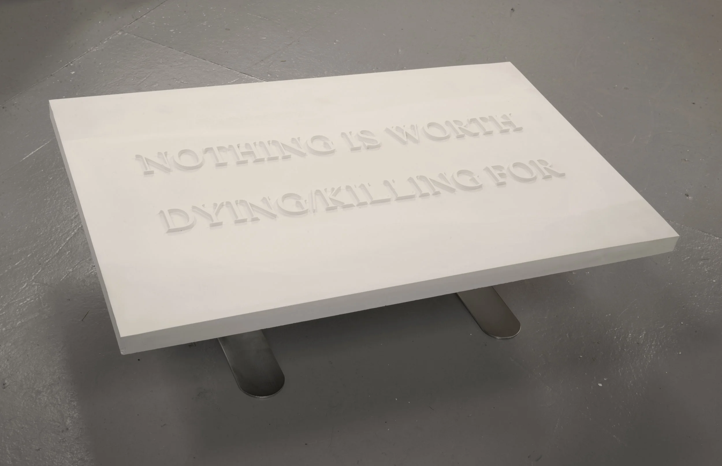 NOTHING IS WORTH DYING/KILLING FOR, 2016-2116