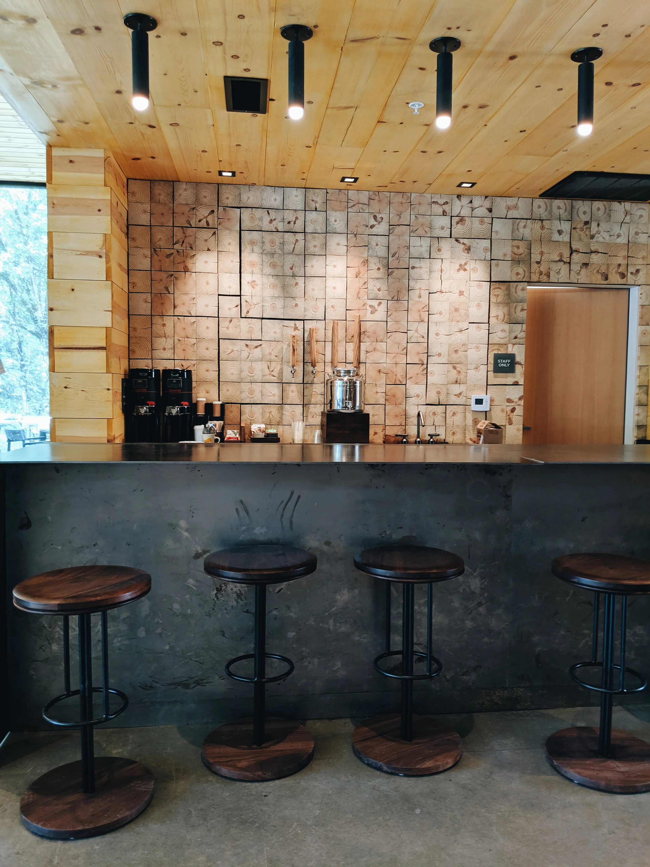 The “coffee counter” is open 24/7 so you can help yourself to Equator coffee, hot chocolate, or tea anytime of the day.