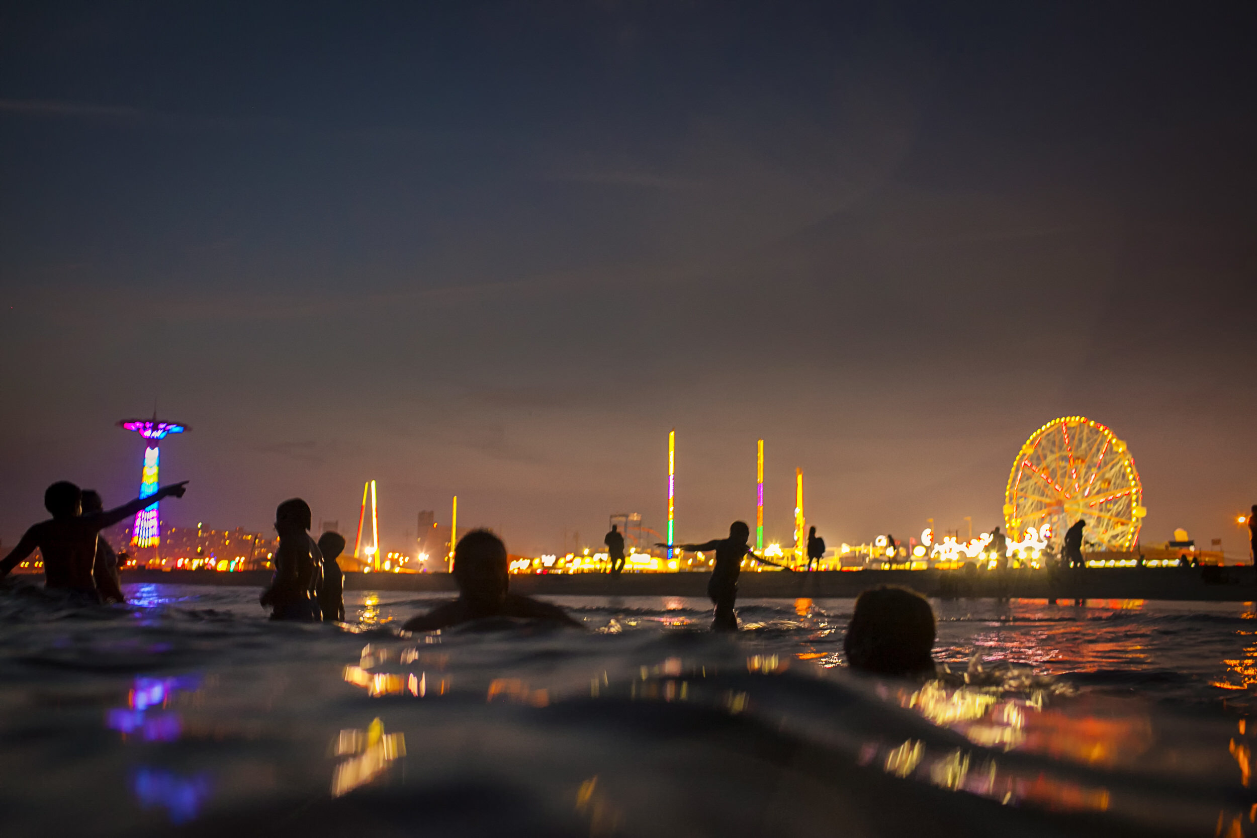  Night Swimming. Brooklyn, NY 