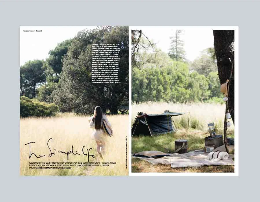 photography Sam McAdam + syling Vanessa Colyer Tay