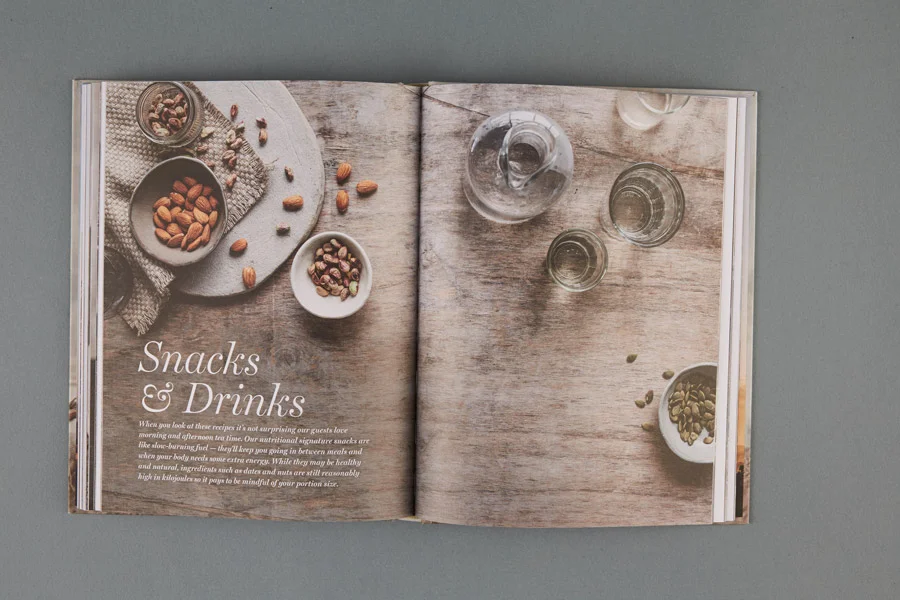 SELF PUBLISHED + DESIGNED : Golden Door at Home by Golden Door + Photography Luisa Brimble