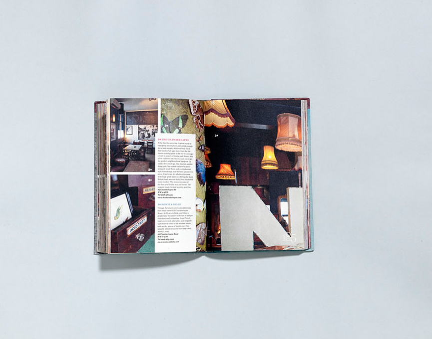  PUBLISHED : London Style Guide by Saska Graville + designed by Miriam Steenhauer + Murdoch Books 