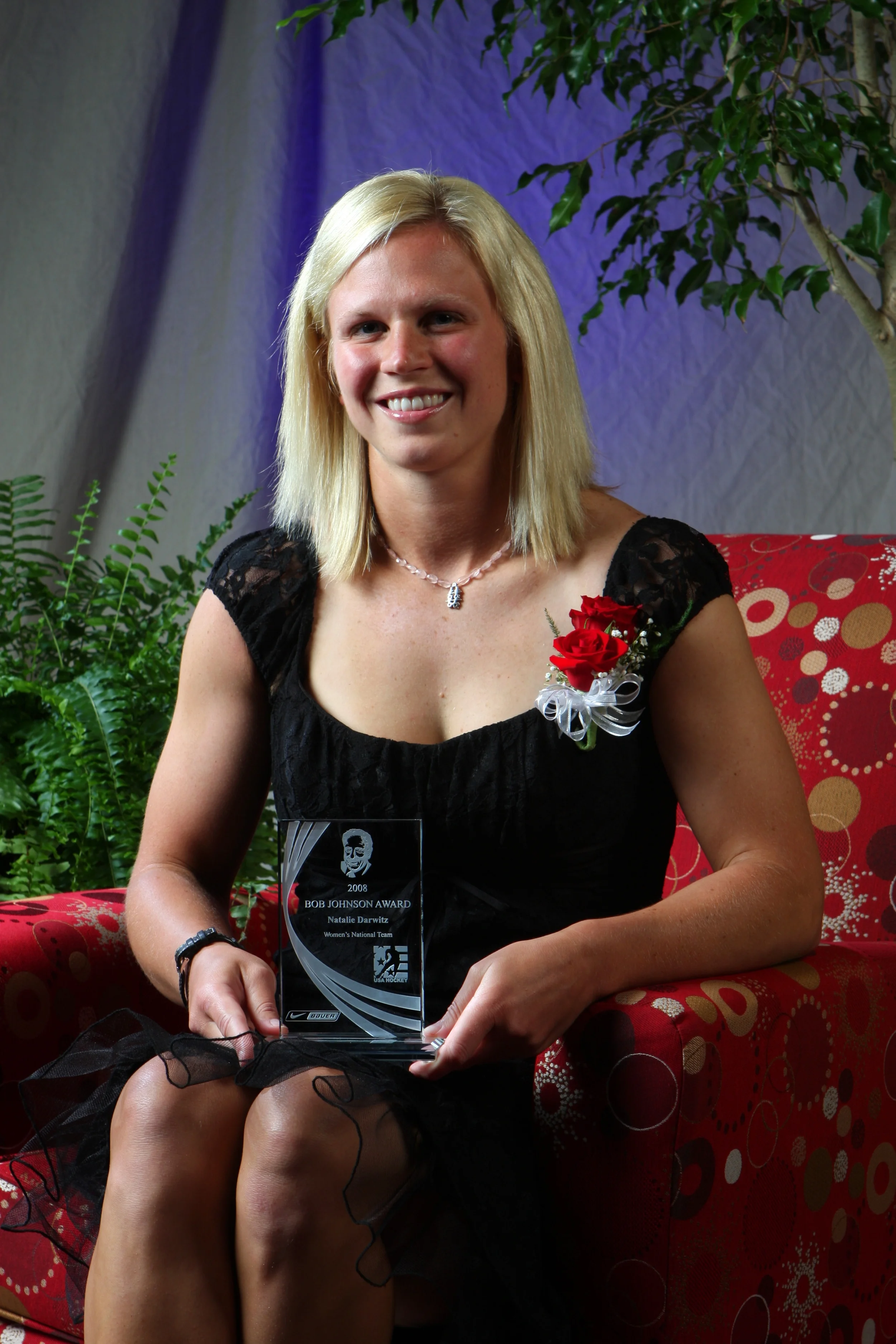 Bob Johnson Award 2008.JPG
