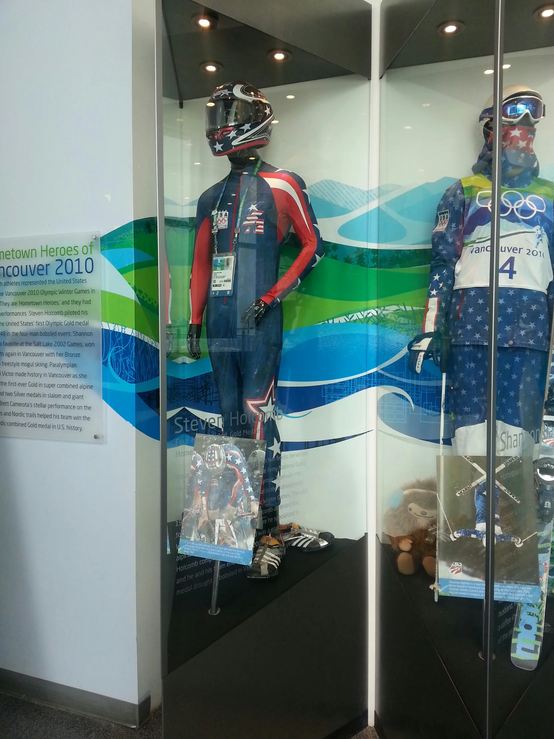 Utah Olympic Park Museum Display