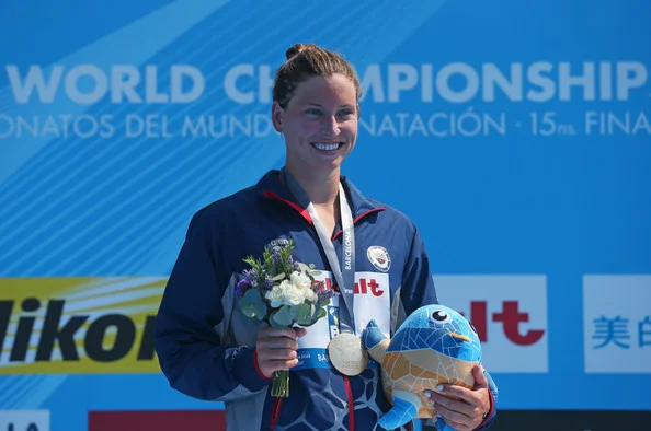 FINA 2013 World Championship podium