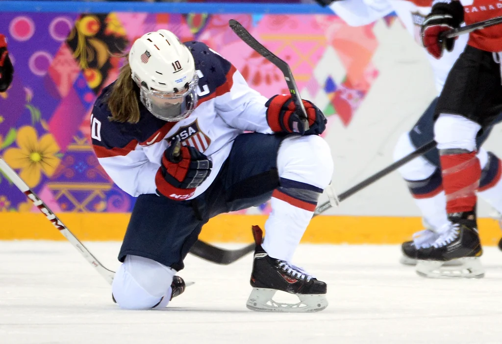 Meghan scored the first game in the Gold Medal game versus Canada on NBC.