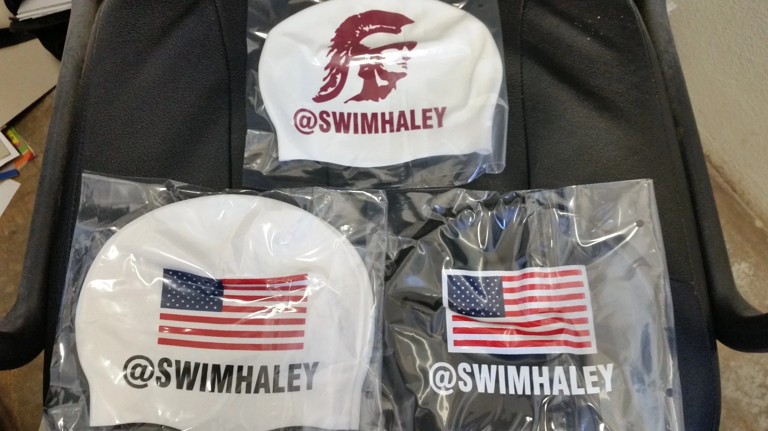 With permission from USA Swimming, she was able to make the change from last name to twitter name on her caps for the 2014 U.S. Nationals. USA Swimming the following year offered American swimmers the opportunity to do the same at their Duel in the Pool event in November 2015.