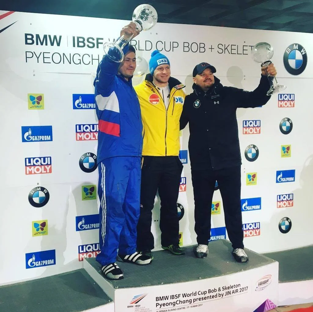 2016-17 IBSF 3rd Overall World Cup Driver in Combined Rankings.