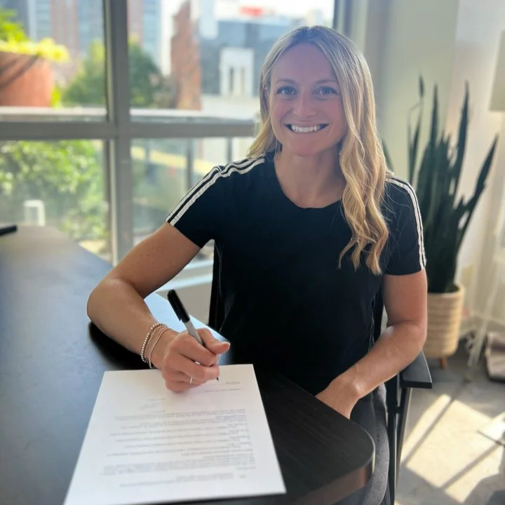First Signed Player in PWHL Toronto history - Renata Fast