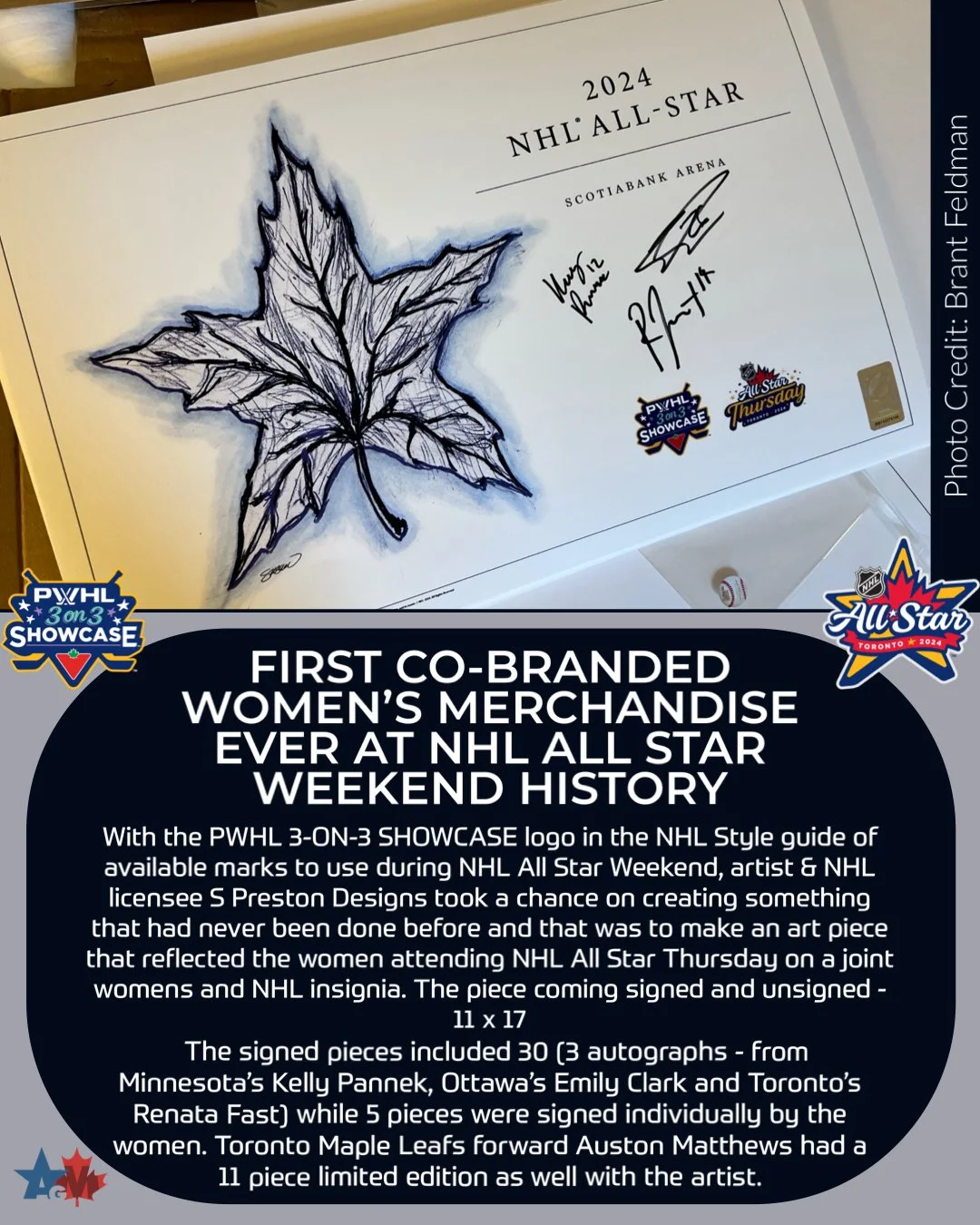 First Female Specific NHL All Star merchandise sold in history
