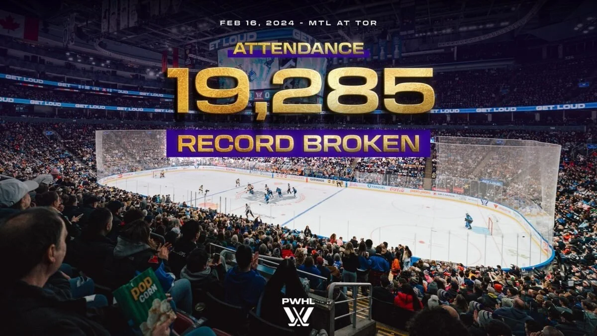 PWHL Toronto breaks attendance record at Scotiabank Arena in win over Montreal