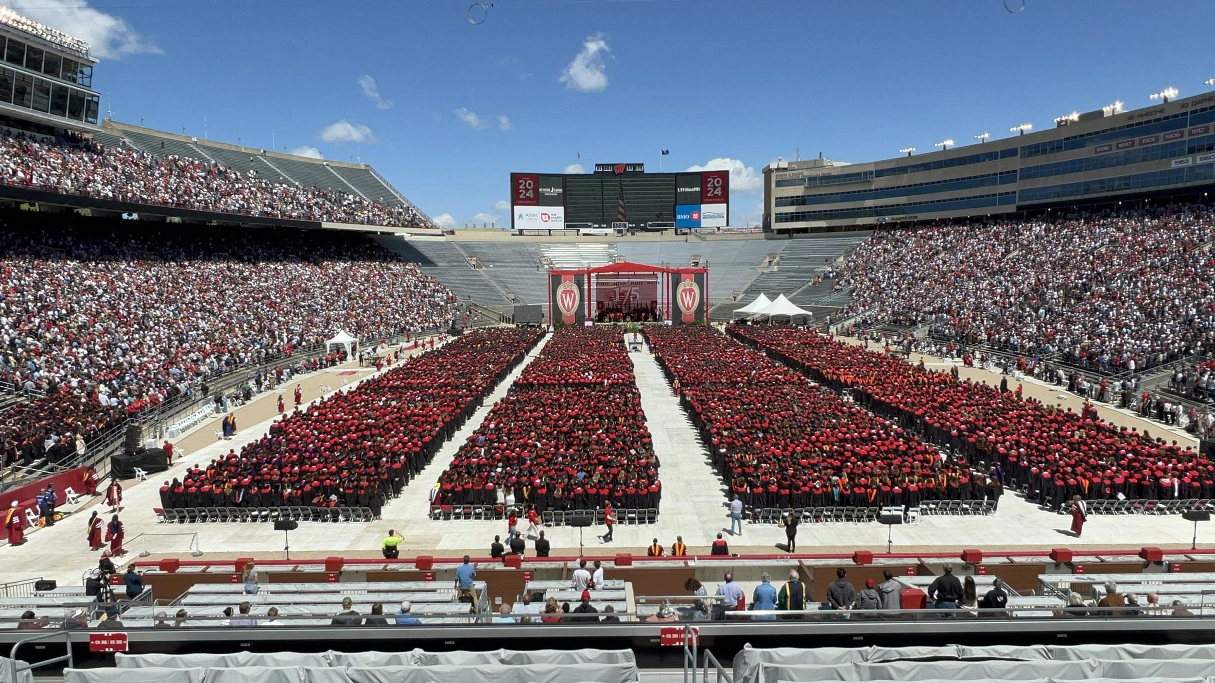 UW Madison Commencement 2024