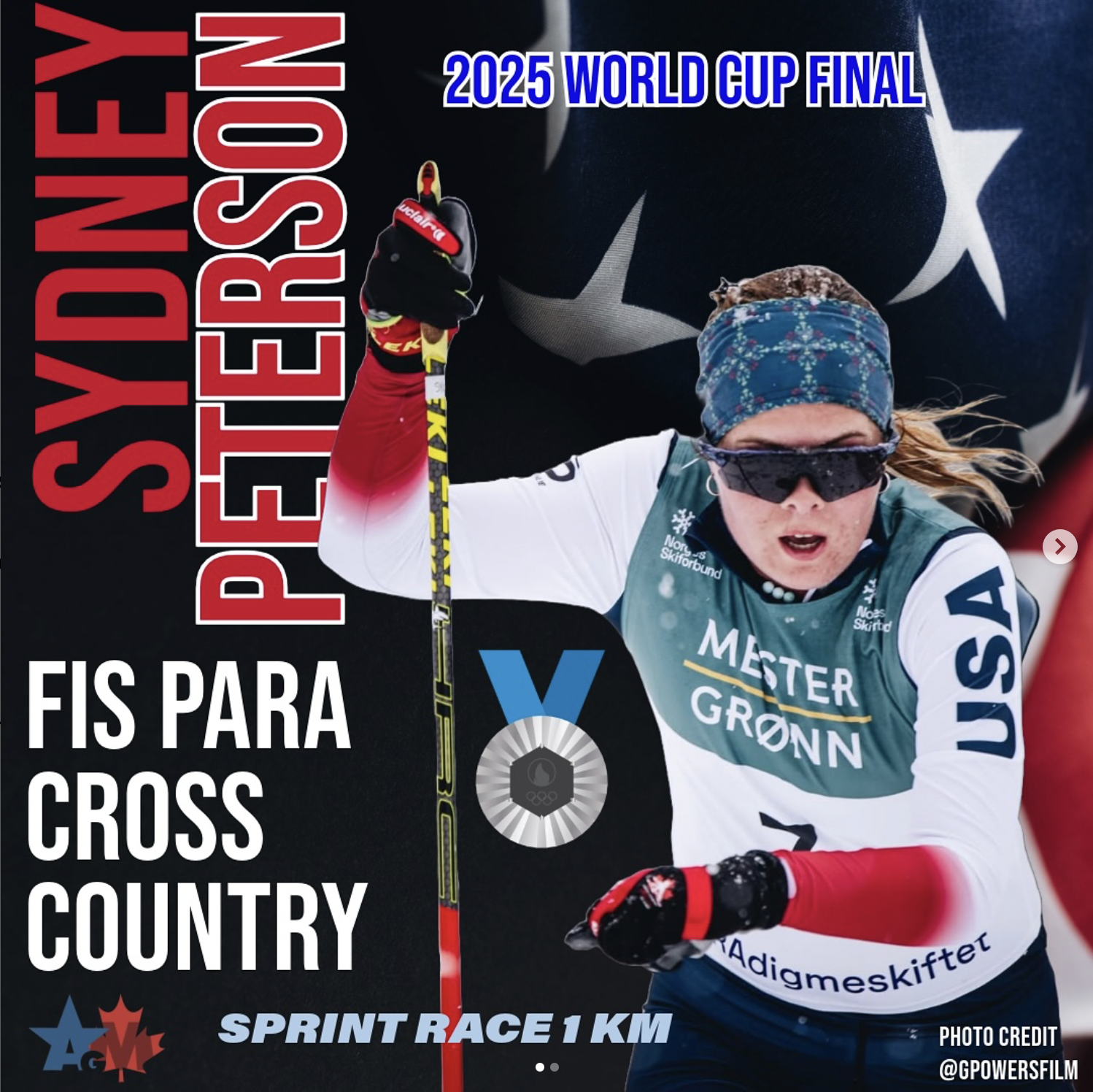 2025 FIS Para Nordic World Cup Final - Sprint Silver Medal