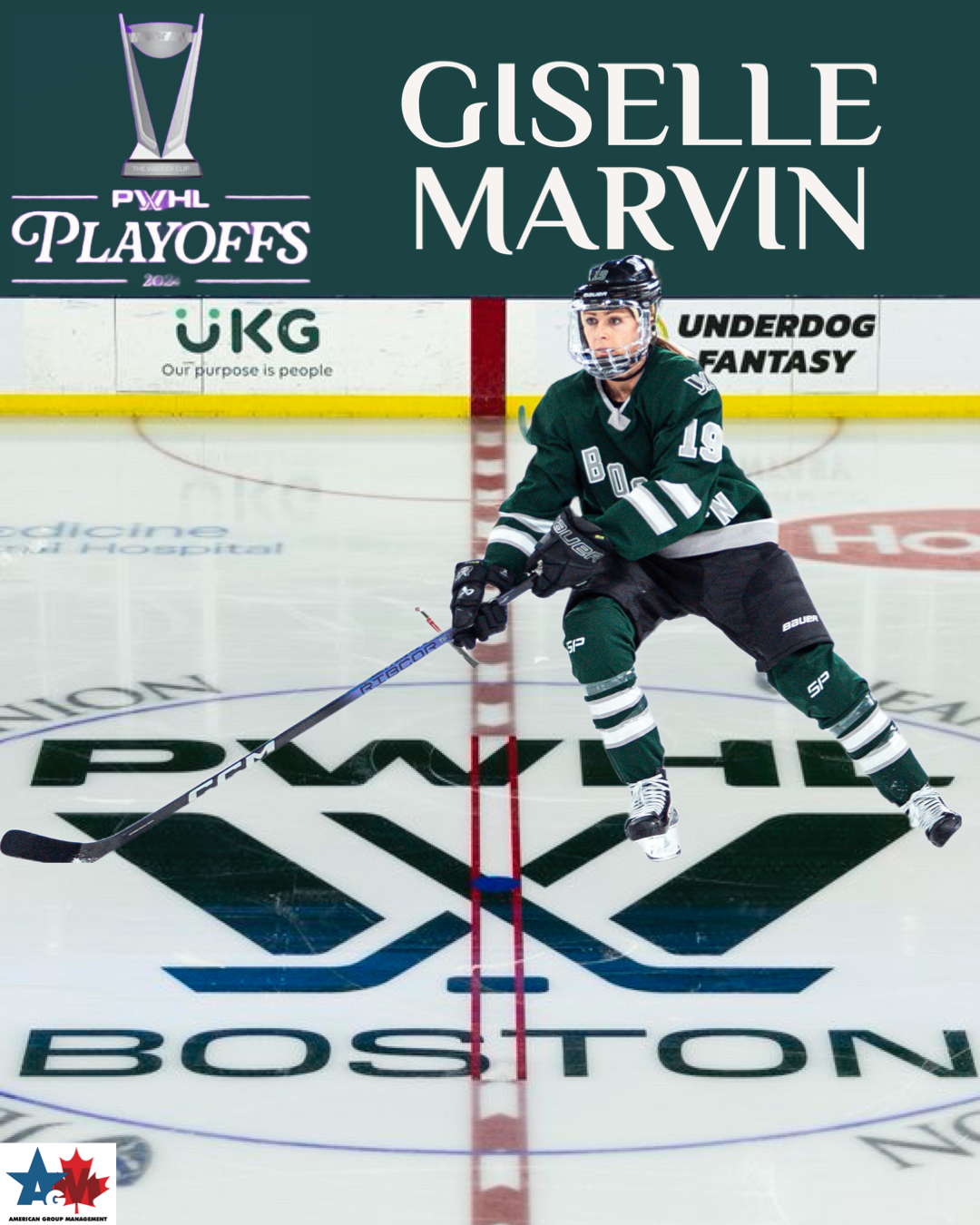 2024 PWHL Playoffs - Gigi Marvin