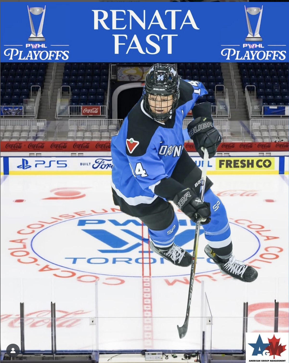 2024 PWHL Playoffs - Renata Fast