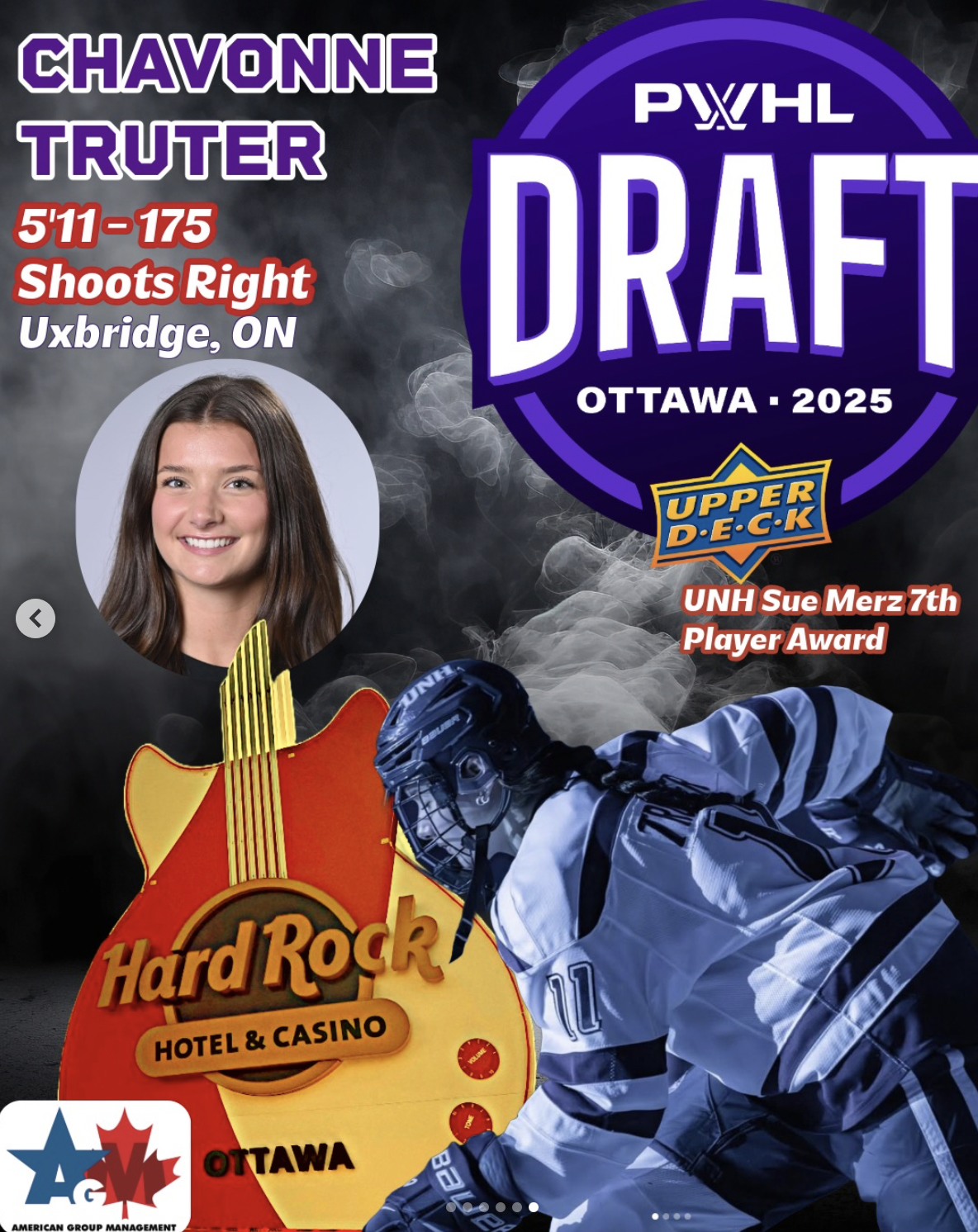 PWHL Draft 2025 Prospect - Chavonne Truter