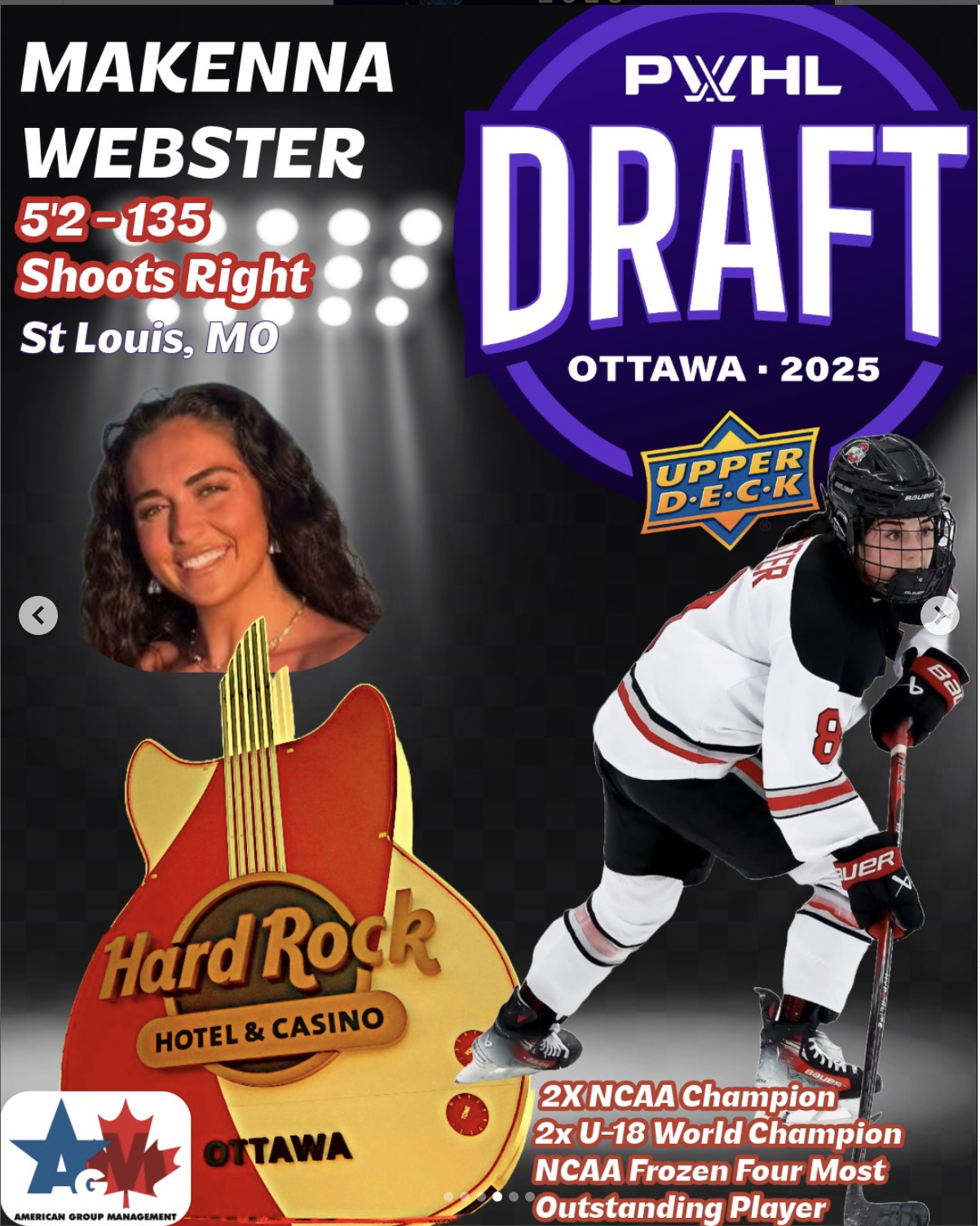 PWHL 2025 Draft Prospect - Makenna Webster