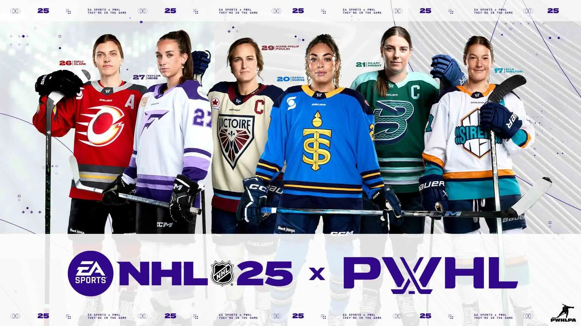 PWHL in NHL 25 with Emily Clark