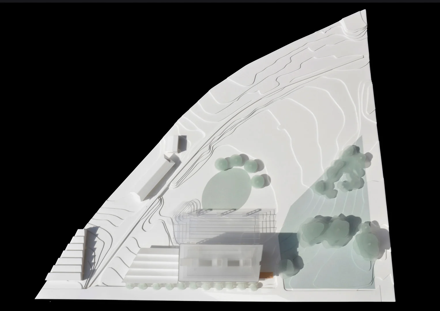  Project: RNA Bne &nbsp;/ Architects: Hassell &nbsp;/ Model - 1:500: Greg Allis 