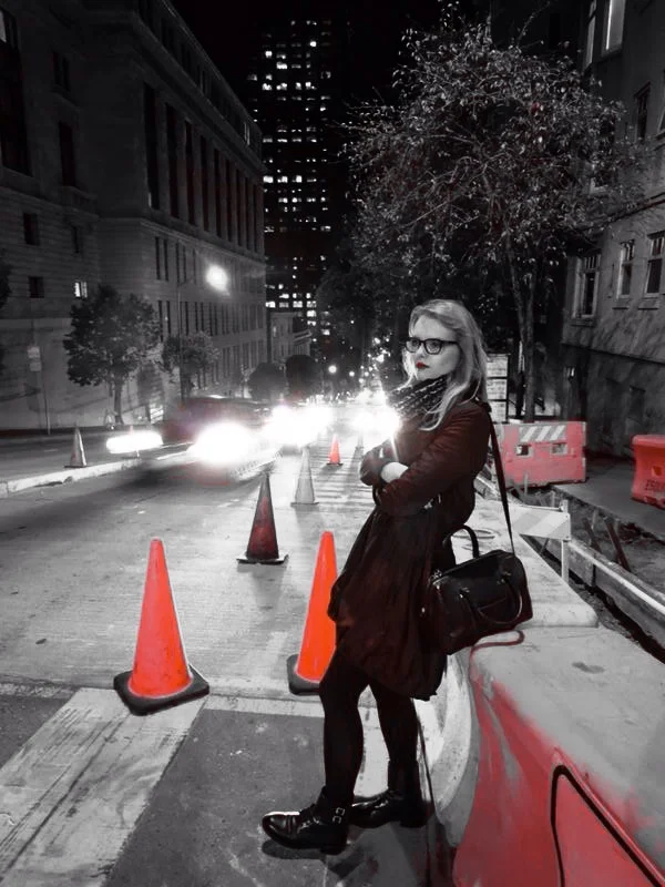 Night out close up in Frisco