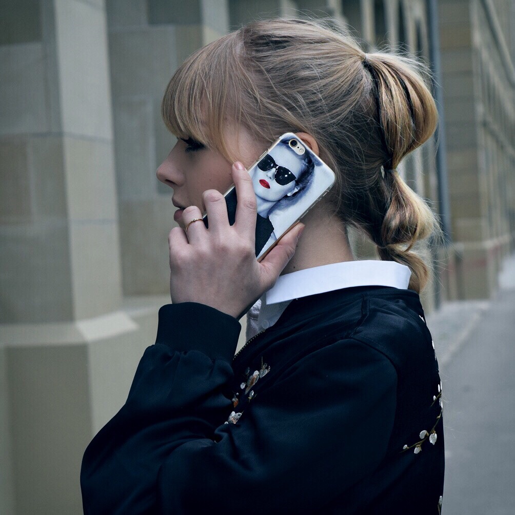 I was wearing: Bomber jacket ( Zara ), ankle boots ( & other stories ), bag ( Charles&Keith ), iPhone case