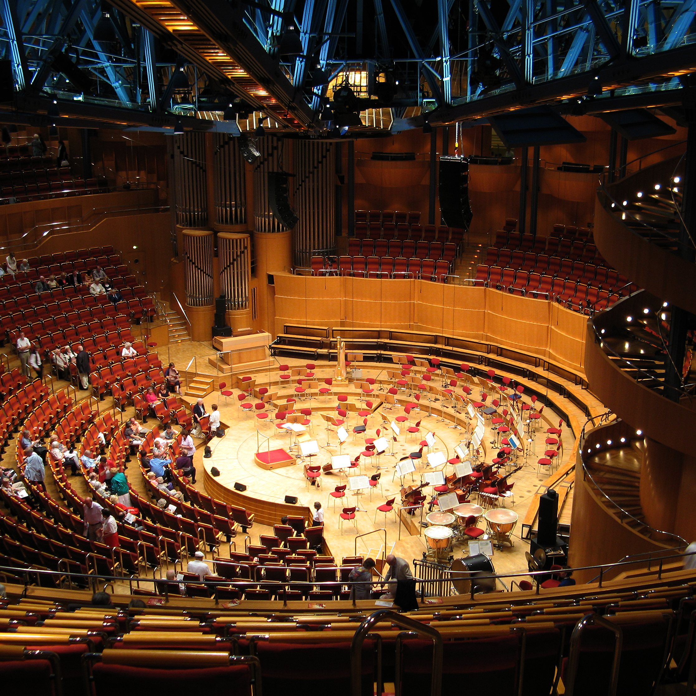 Konzertproduktion in der Kölner Philharmonie