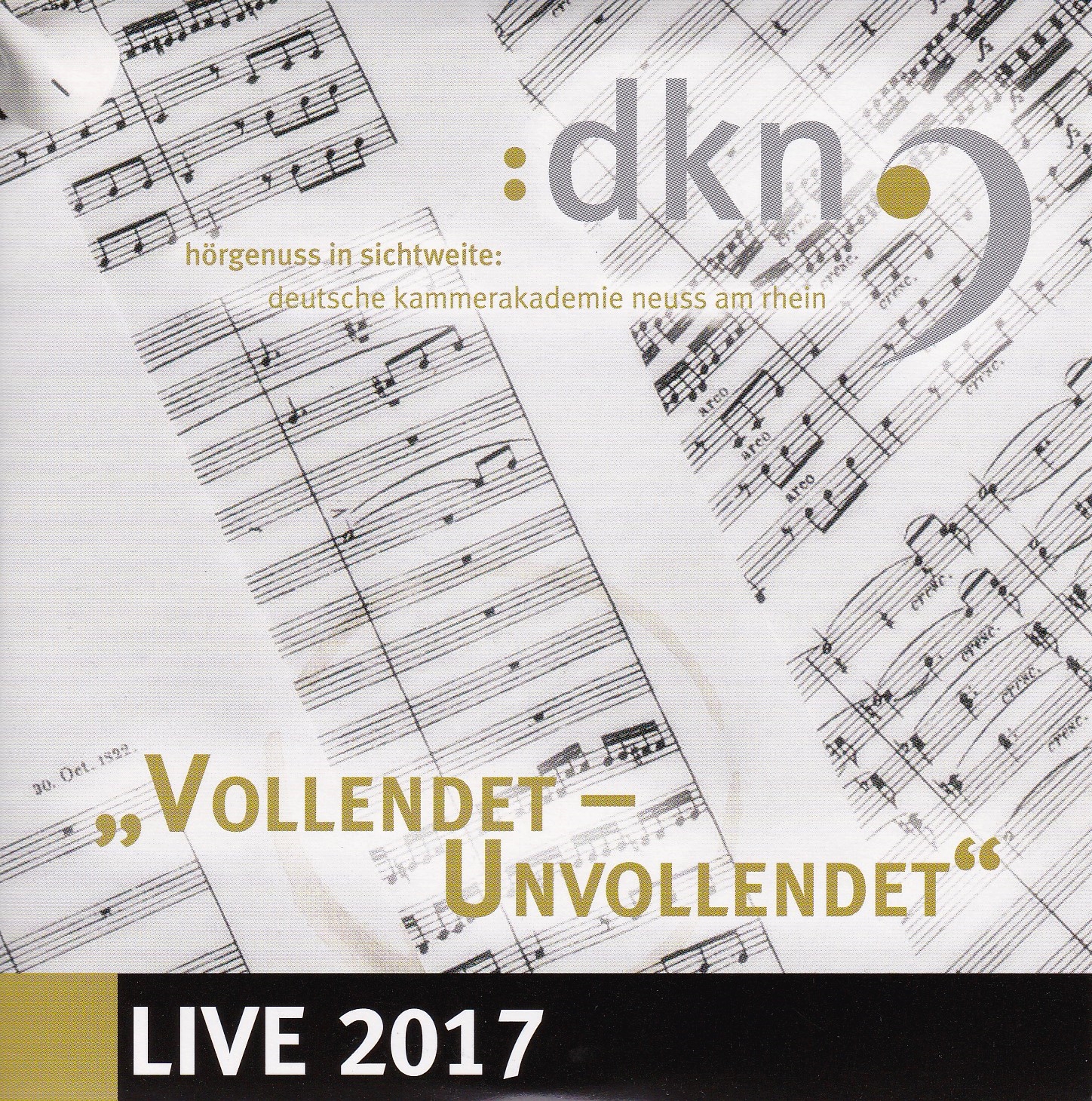 Deutsche Kammerakademie Neuss am Rhein - LIVE 2017