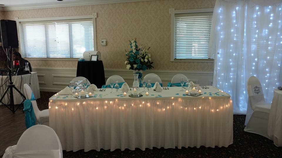 Wedding head table