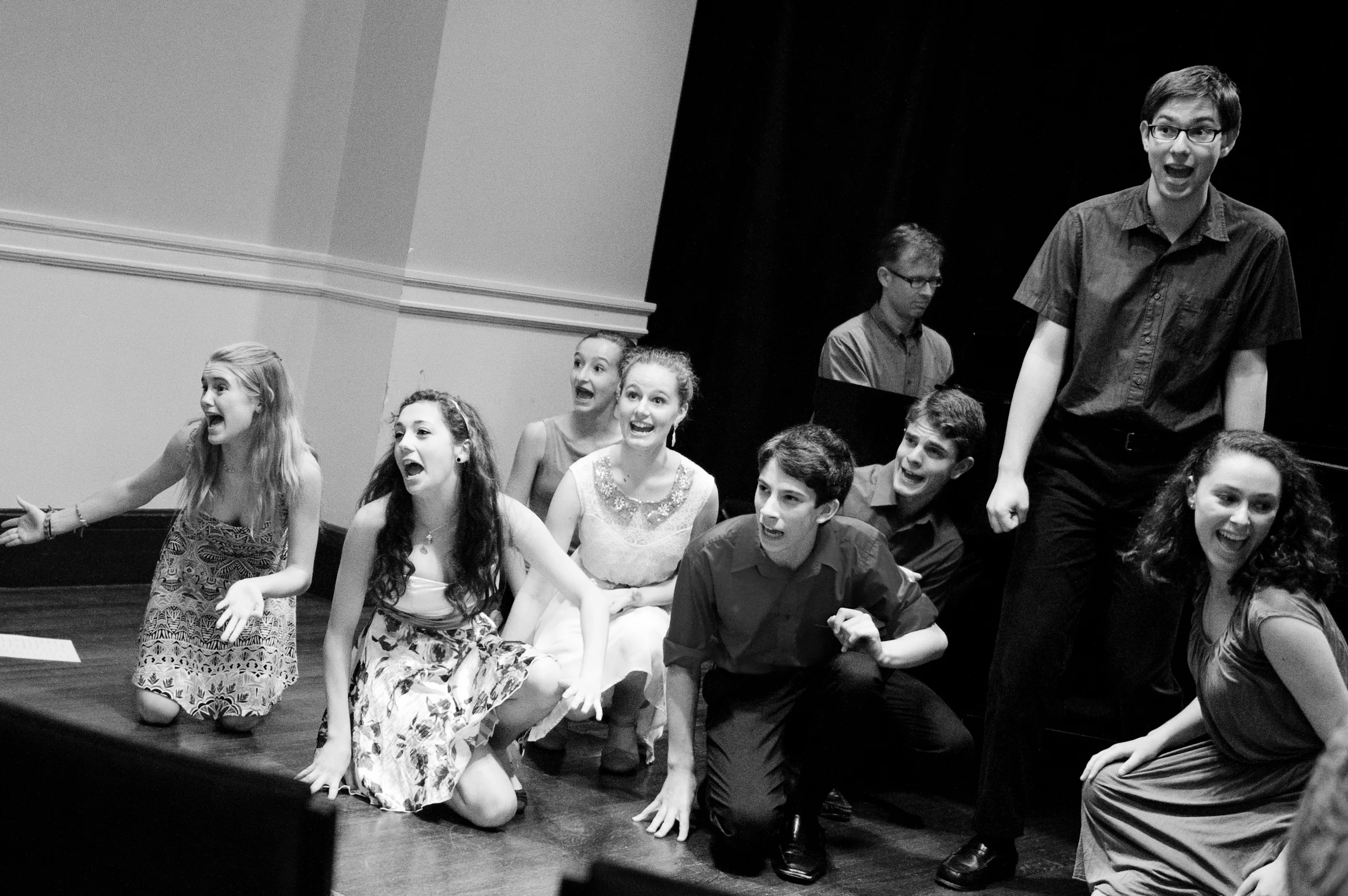 Musical Theatre Class in recital