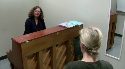 in a lesson with Julia Mattison