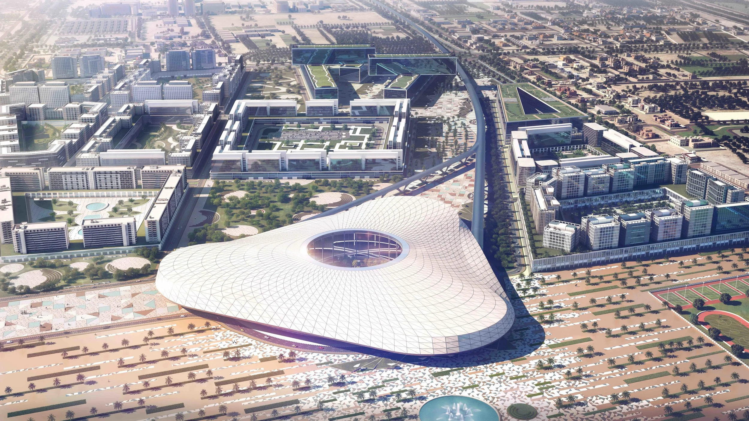 AN.ONYMOUS AL-AIN HYPERLOOP STATION