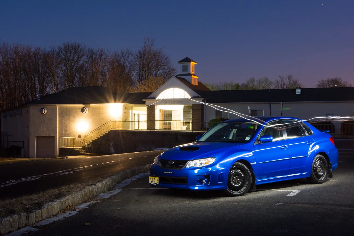 Needed: no light streak, a cleaner car, a better background, and 10 more degrees of ambient temperature. At least.
